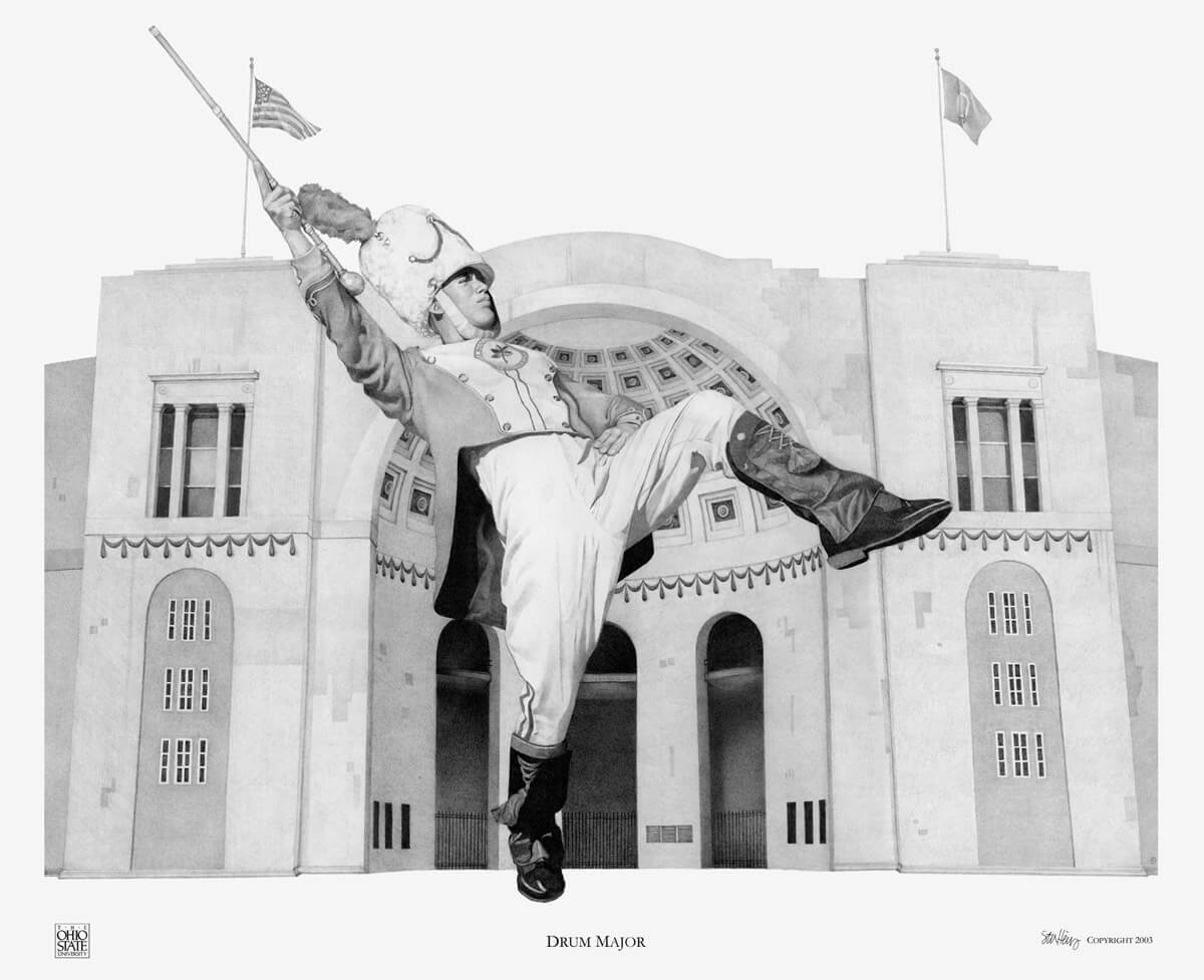 Drum Major Steve Hering